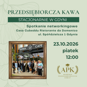 Przedsiębiorcza kawa - spotkanie networkingowe w Gdyni